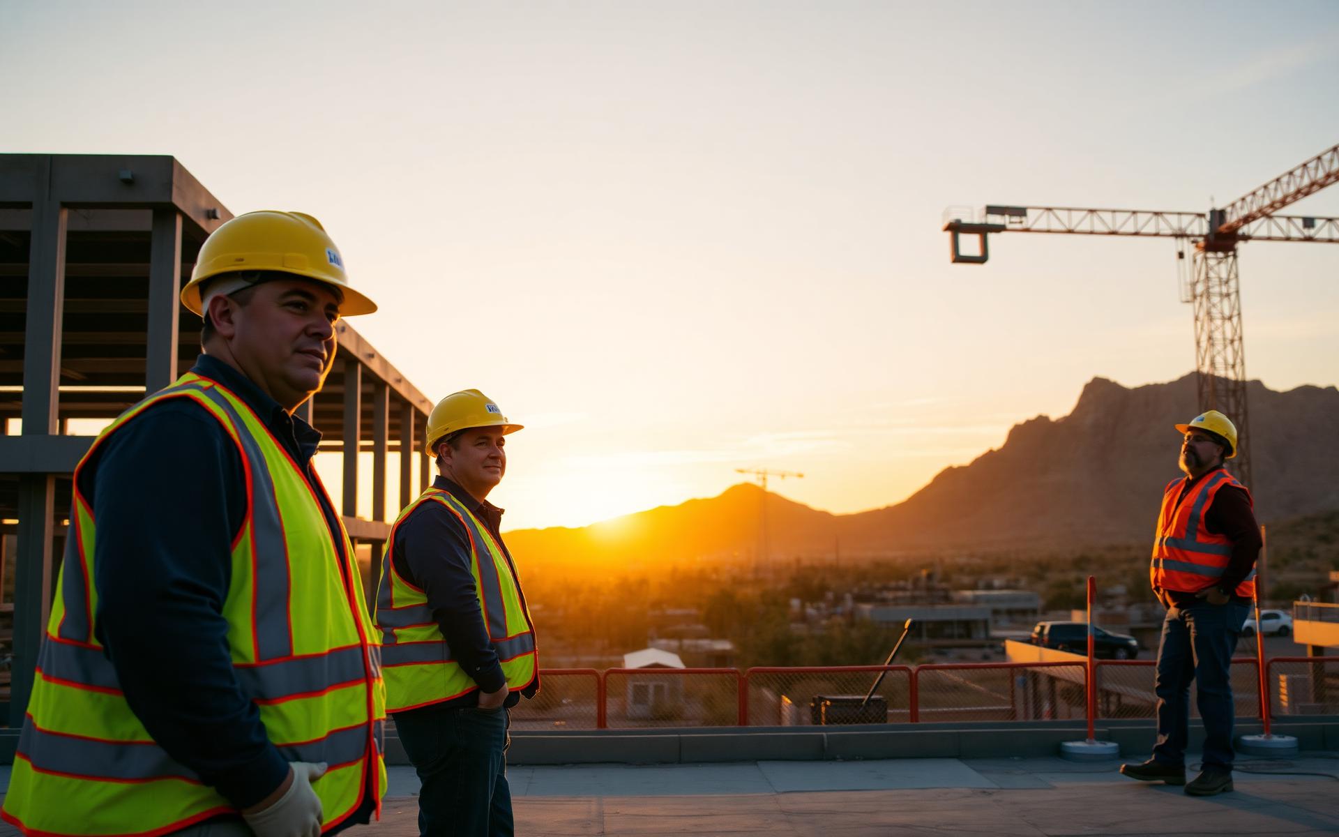 Arizona construction and business workers on the job protected by workers compensation insurance